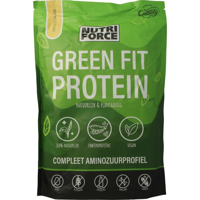 Green fit protein vanille