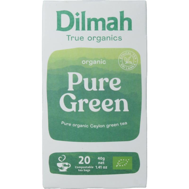 Pure ceylon green tea bio