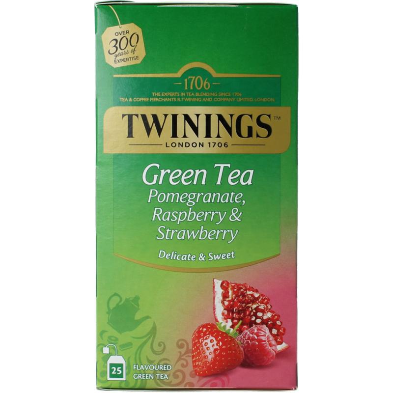 The vert pomogranate raspberry strawberry
