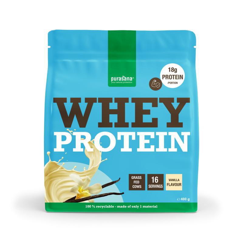 Whey proteine vanille
