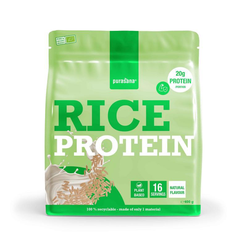 Plant protein rijst natuurlijk bio
