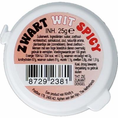 Kindly's Zwart wit spicy