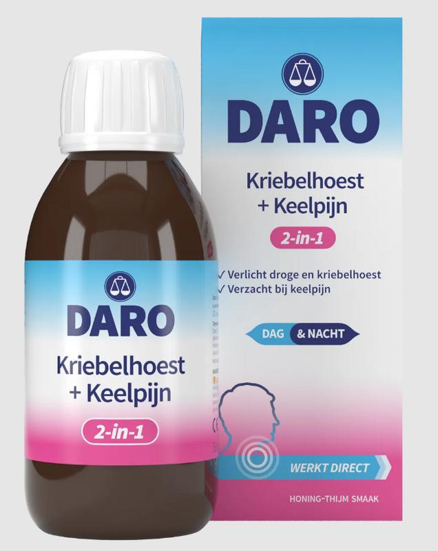 2 in 1 Kriebelhoest en keelpijn
