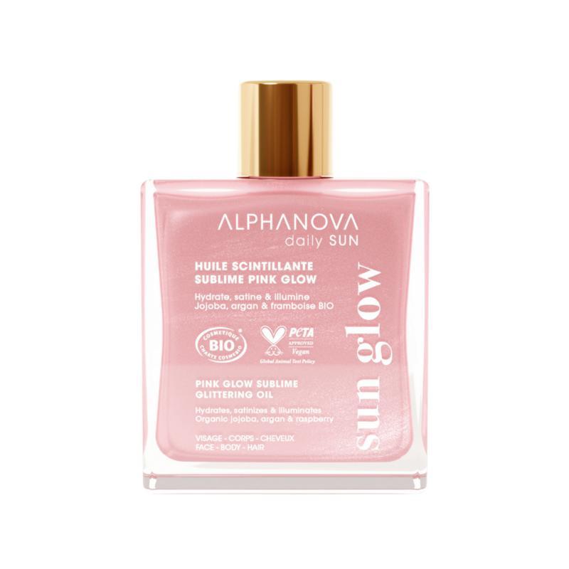 Sublime glitter oil pink glow bio