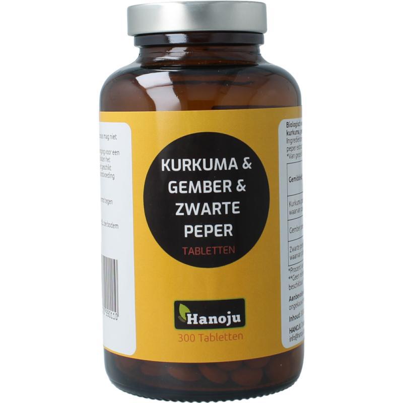 Kurkuma + gember + piperine 500mg