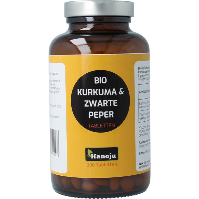 Kurkumapoeder + piperine 500mg bio