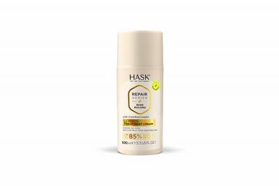 Hask Repair bond building leave-ln treatment cream