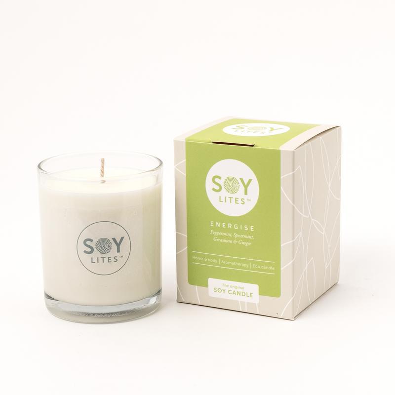 Soja geurkaars energise