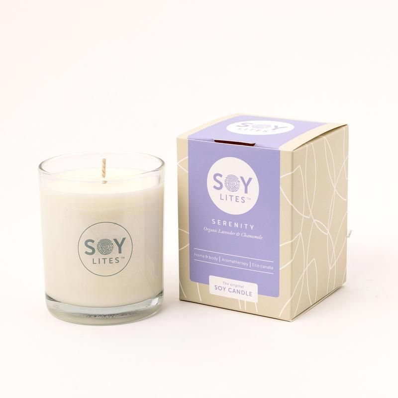Soja geurkaars serenity