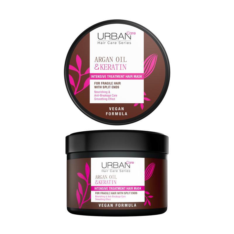 Argan oil & keratin haircare mask