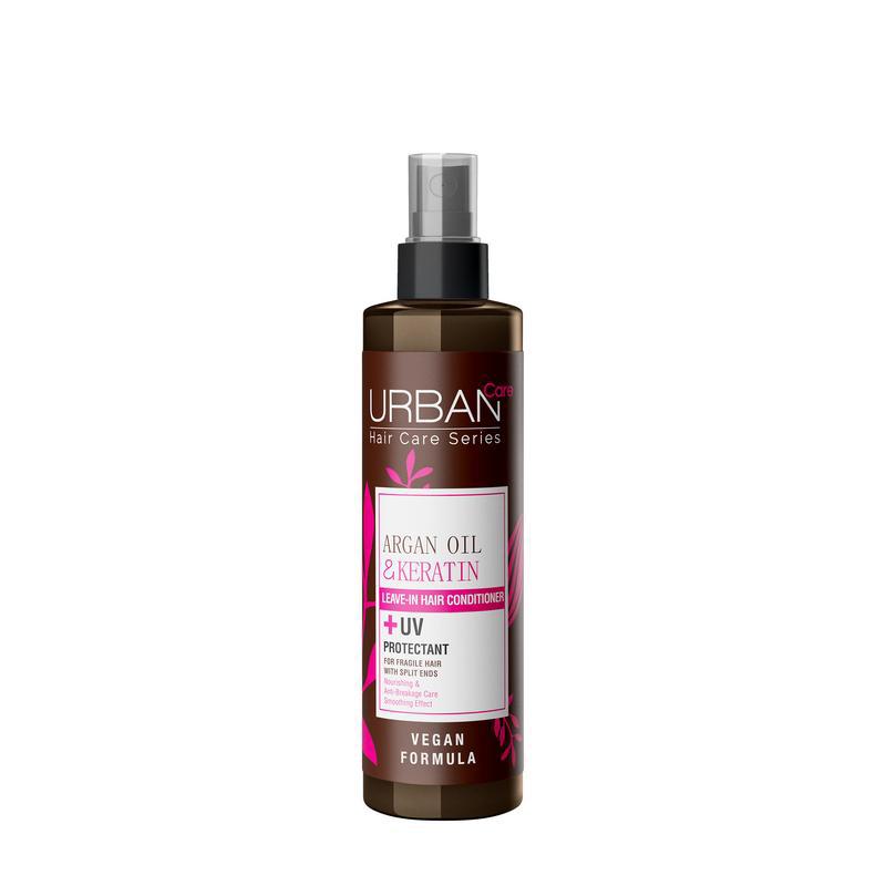 Argan oil & keratin leave in conditioner spray