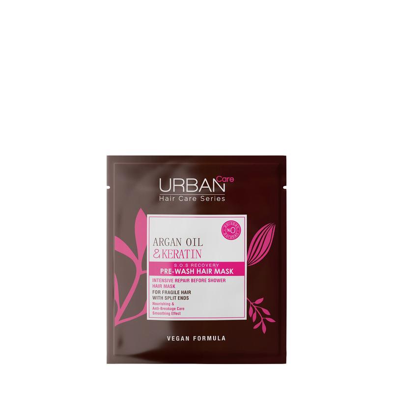 Argan oil & keratin pre-wash hair mask