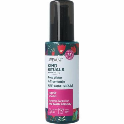Urban Care Kind rituals rose water chamomile hair serum