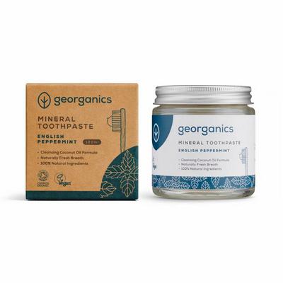 Georganics Toothpaste mineral-rich english peppermint