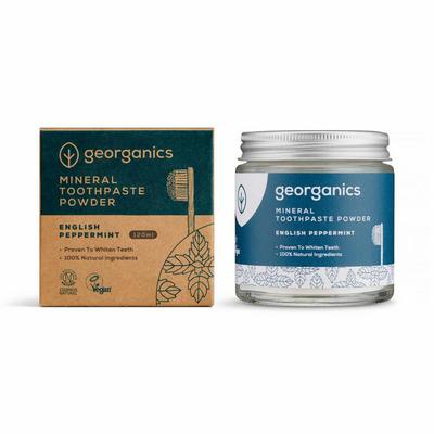 Georganics Toothpaste mineral powder english peppermint