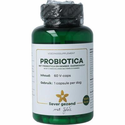Liever Gezond Probiotica met prebiotica gember