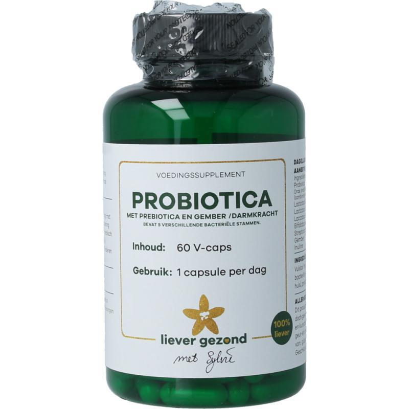 Probiotica met prebiotica gember