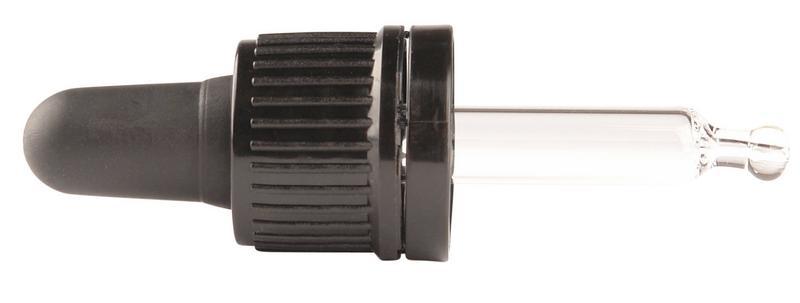 Pipet glas zwart 5ml