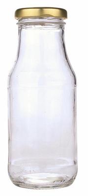 Helios Holland Sapfles glas 250ml met twist off dop goud