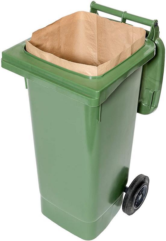 Afvalzak composteerbaar papier 120/140 liter