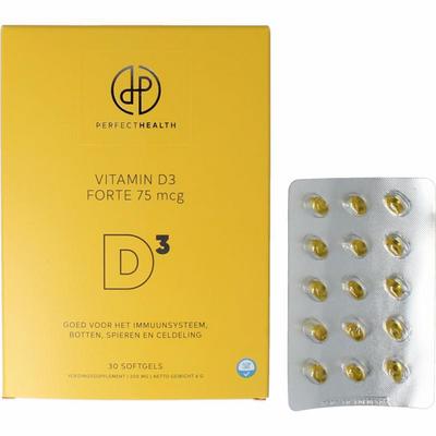 PERFECT HEALTH Vitamine D3 forte 75mcg