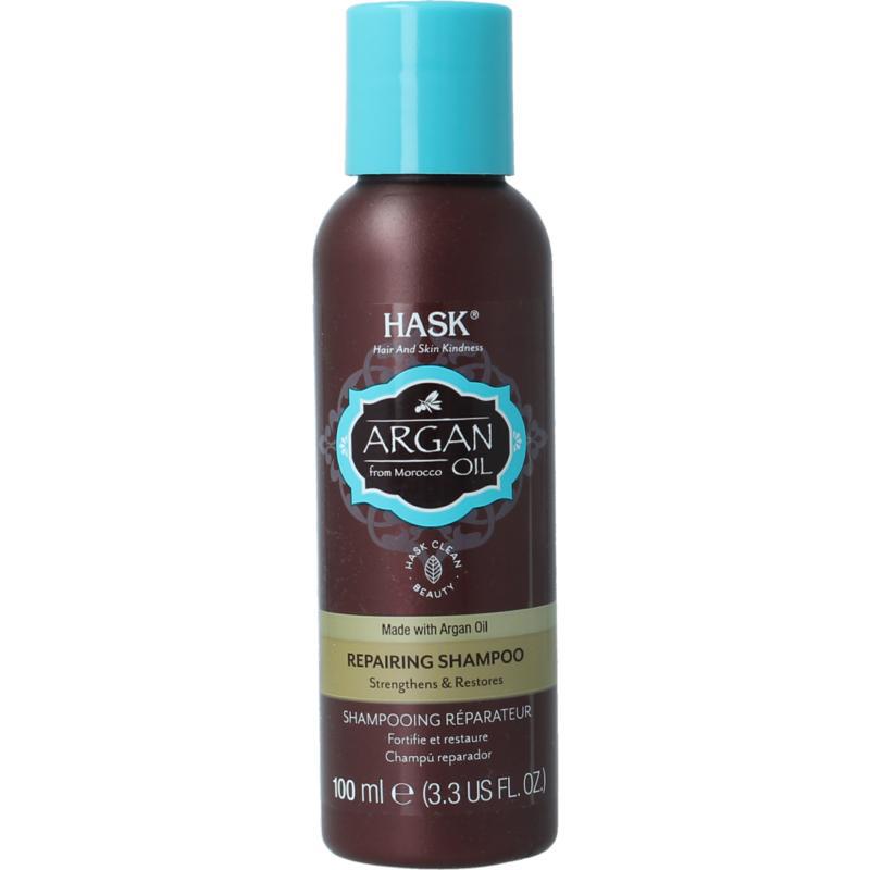 Argan oil repair shampoo travel size