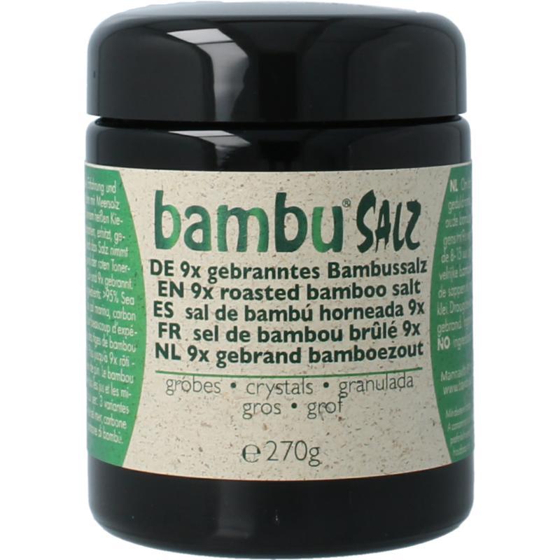 Bamboezout grof 9x gebrand