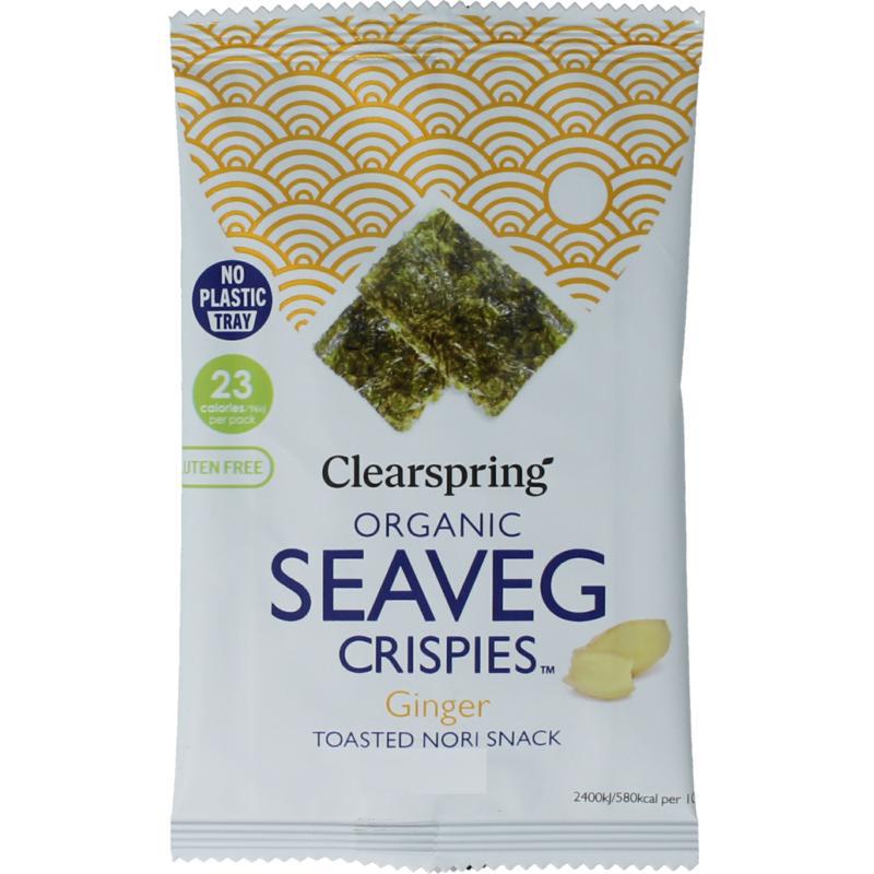 Seaveg - Crispies ginger bio