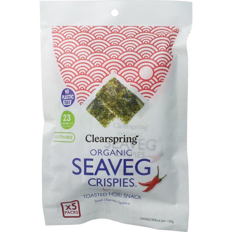 Seaveg - crispies chilli multipack bio