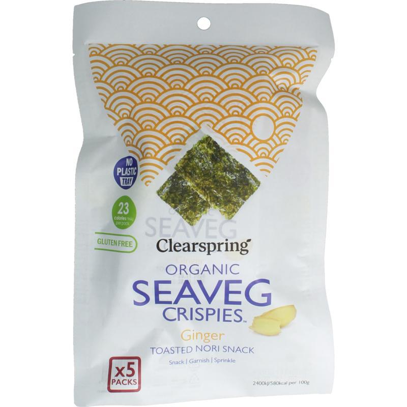 Seaveg - crispies ginger multipack bio