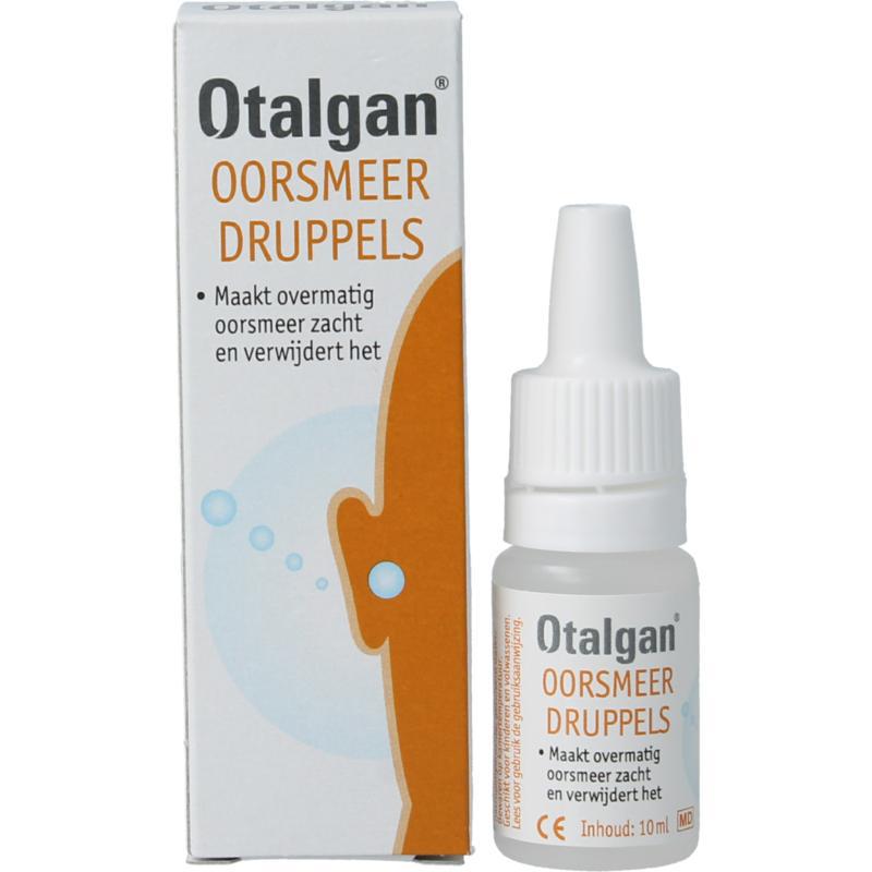 Oorsmeer druppels
