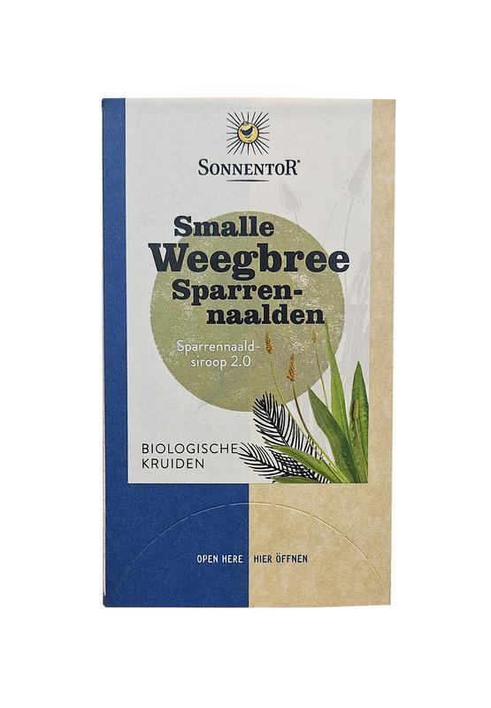 Smalle weegbree sparrennaald bio