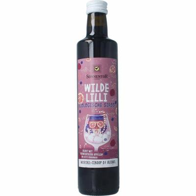Sonnentor Wilde lilli mocktail siroop alcoholvrij bio