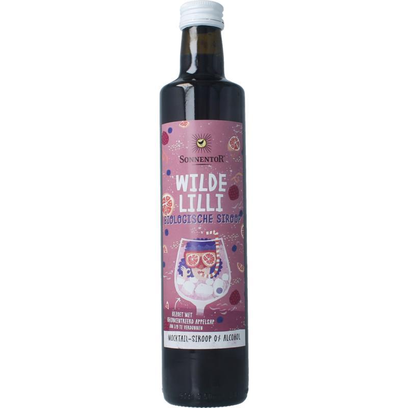 Wilde lilli mocktail siroop alcoholvrij bio