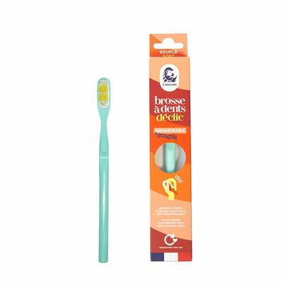 LAMAZUNA Toothbrush soft water green
