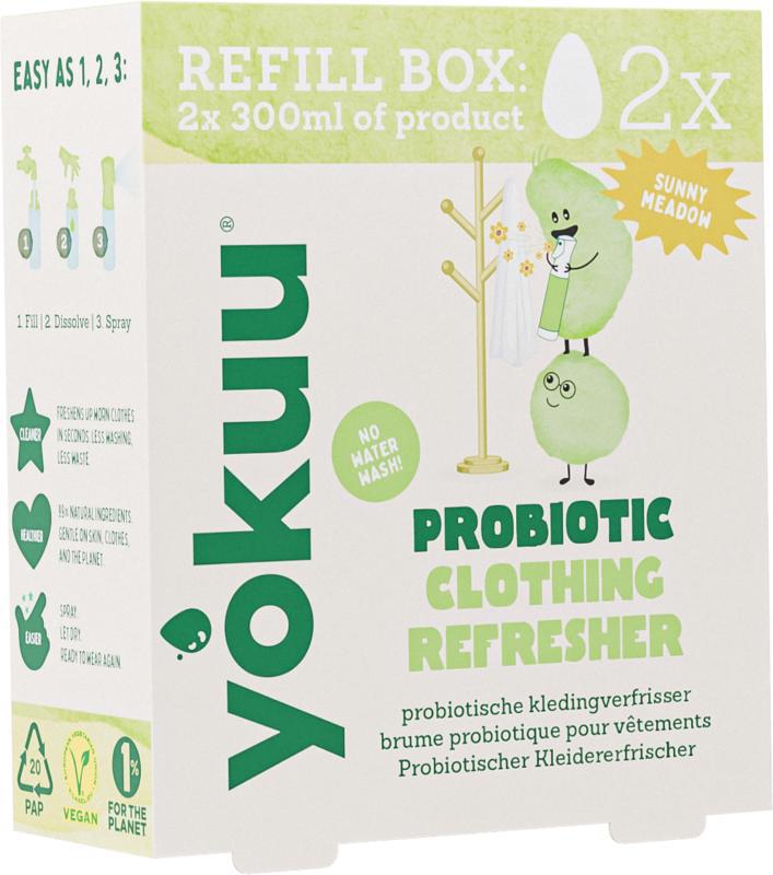 Probiotische kledingopfrisser refill (parels)