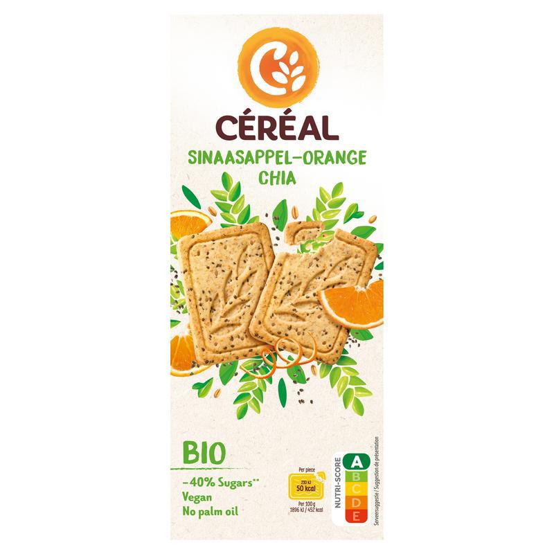 Koekjes sinaasappel chiazaad bio
