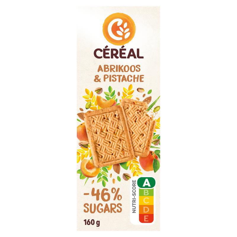 Koekjes abrikoos-pistache minder suikers