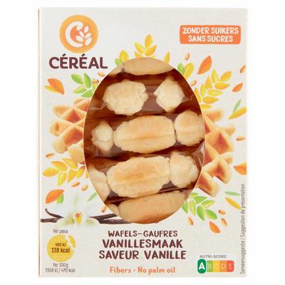 Cereal Zachte vanillewafels zonder suikers