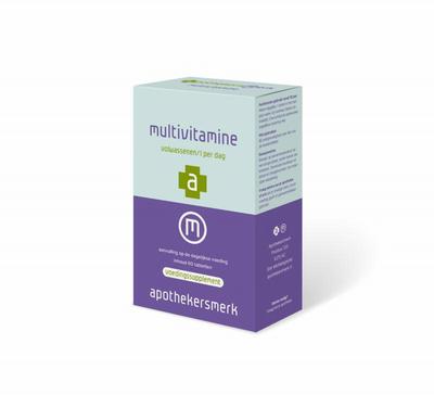 APOTHEKERSMERK Multivitamine oblong tablet
