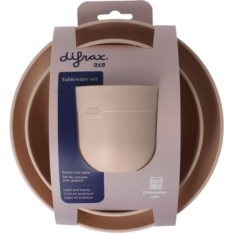 Lovi eetset met beker nude