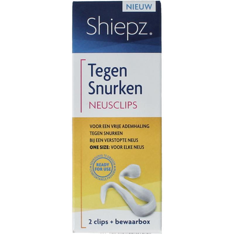 Tegen snurken neusclip