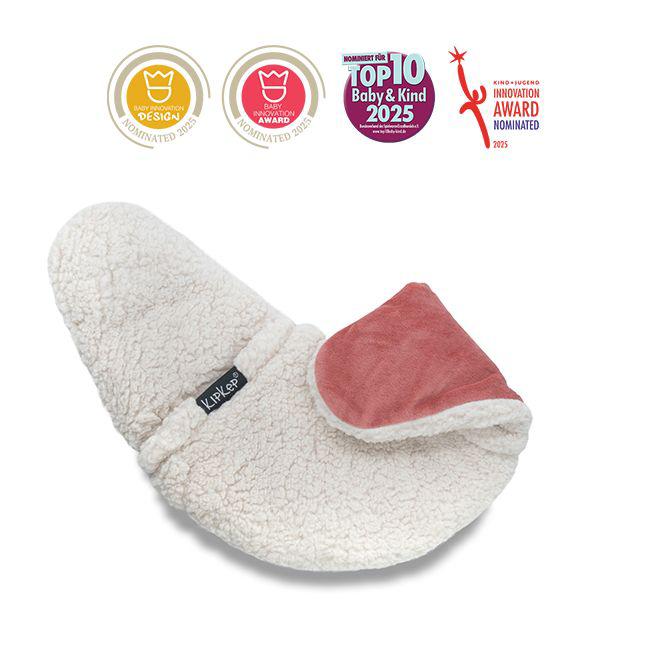 Lexie heating pillow dusty clay teddy