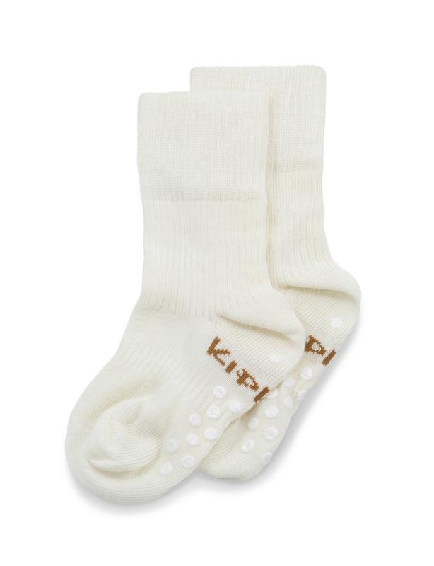 Blijf baby sokken antislip 18-24 mnd offwhite/wit