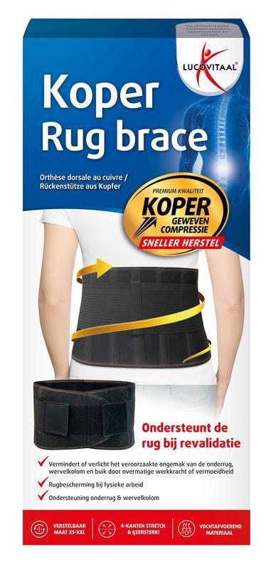Rug brace koper