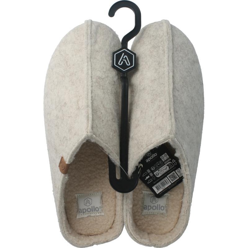 Zweedse slof beige 41/42 dames