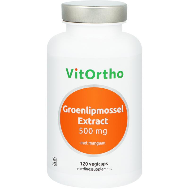 Groenlipmosselextract 500mg