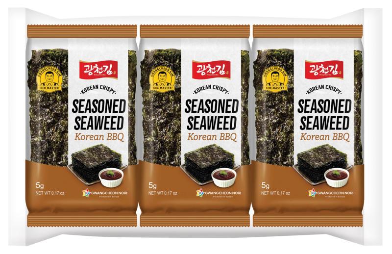 Zeewier snack bbq 3x5gram
