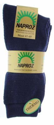 Naproz Thermo sokken blauw maat 47-49