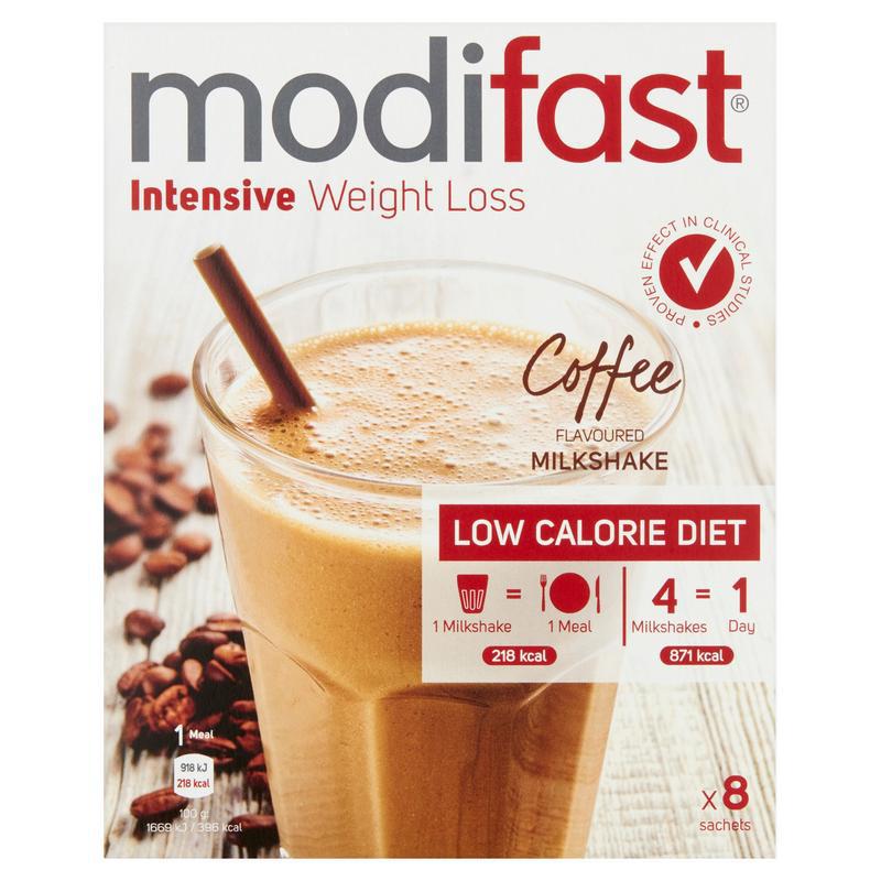 Intensive milkshake coffee